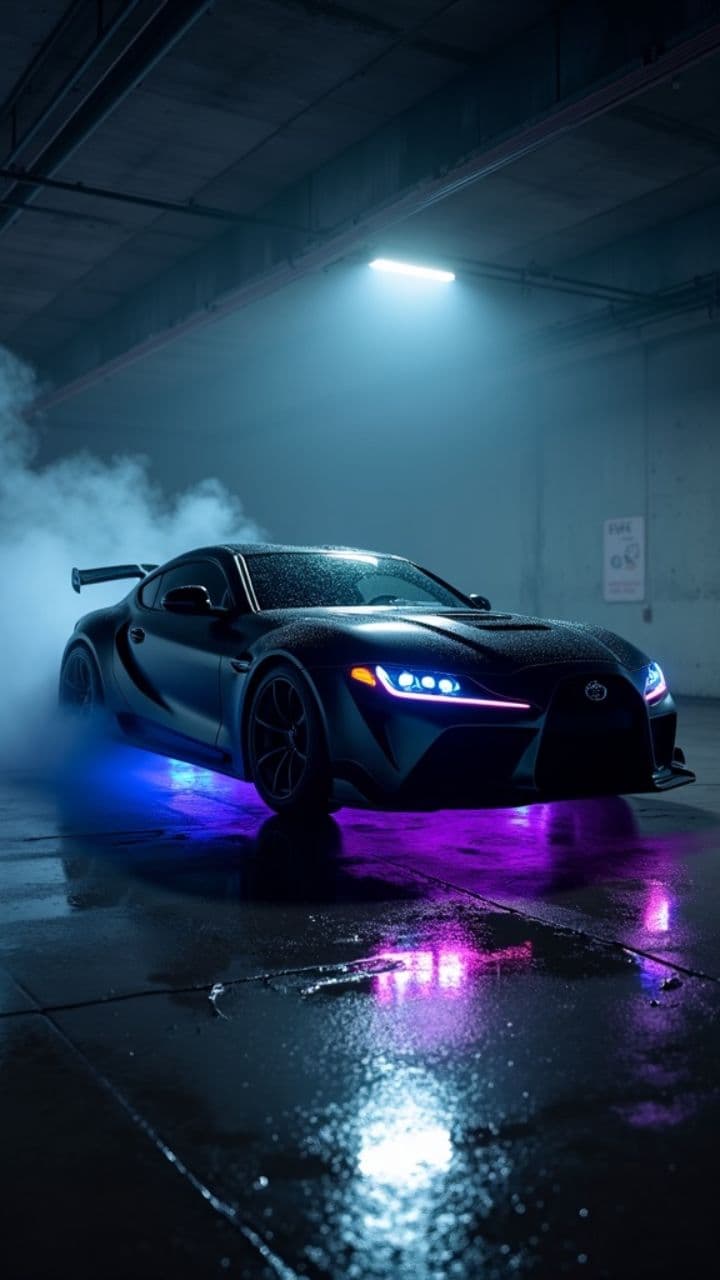 Midnight Shadow: BMW M4 Cyberpunk Edit