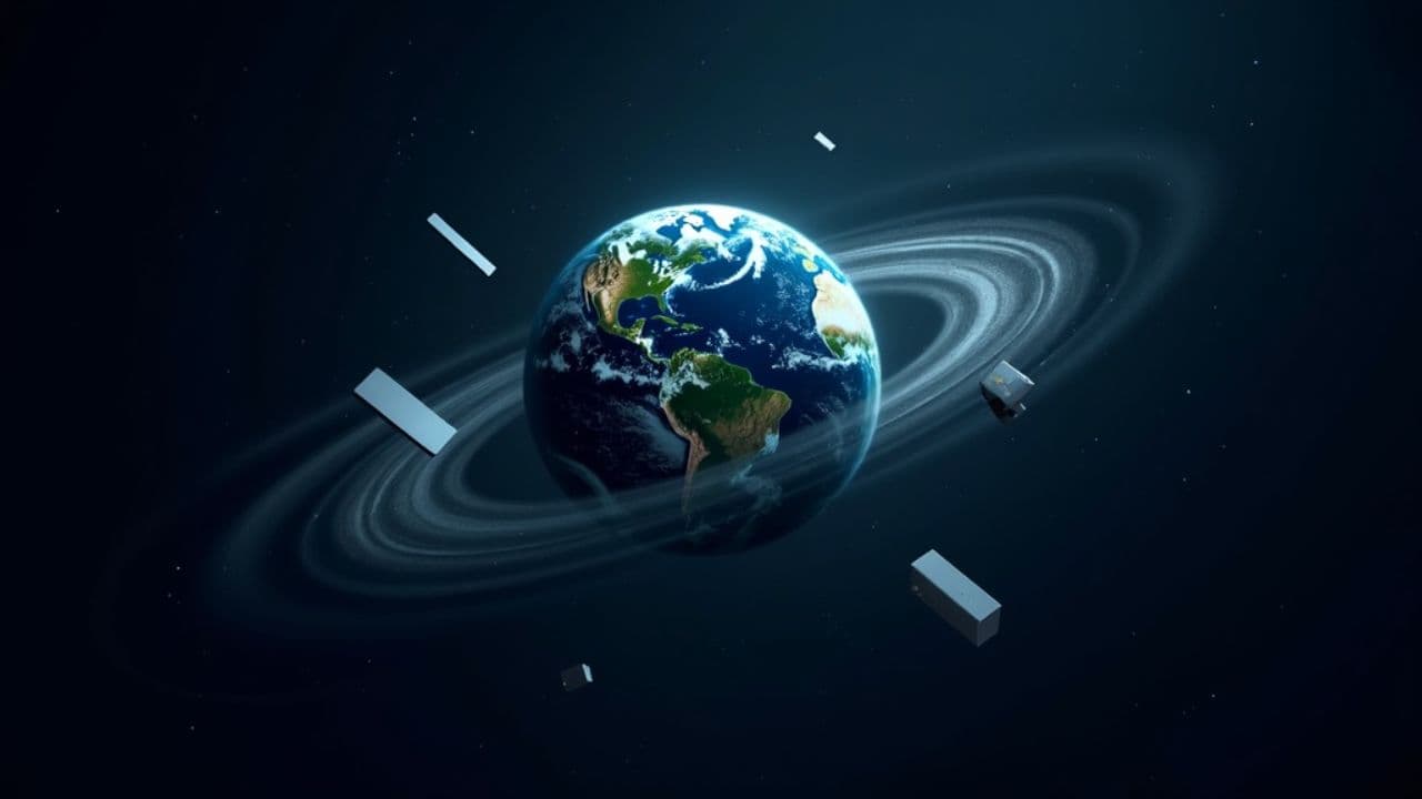 Spinning Earth and Fascinated Family