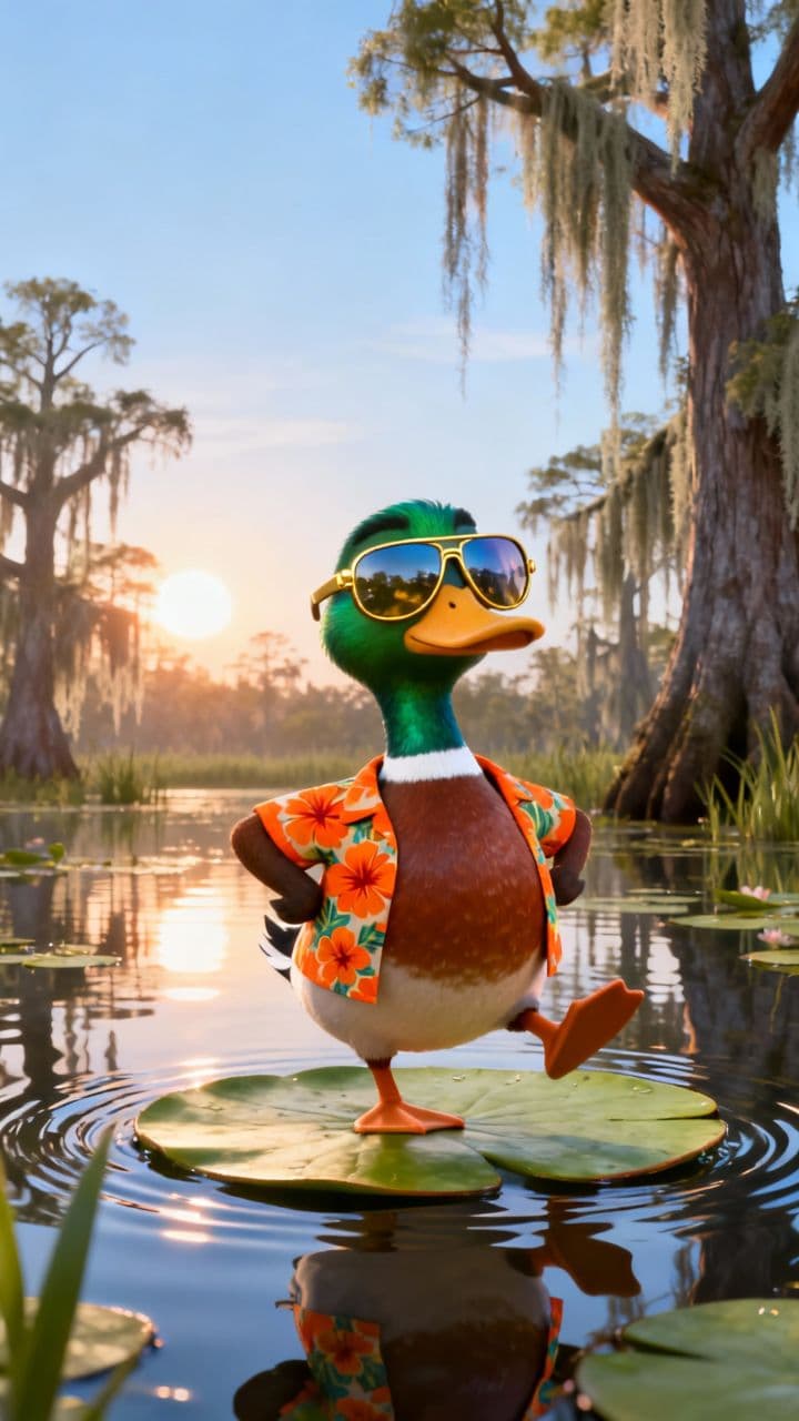 Can't a Duck Just Live