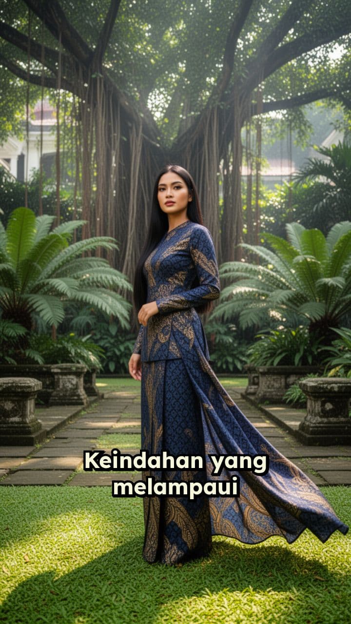 Pesona Longdress Wanita Indonesia