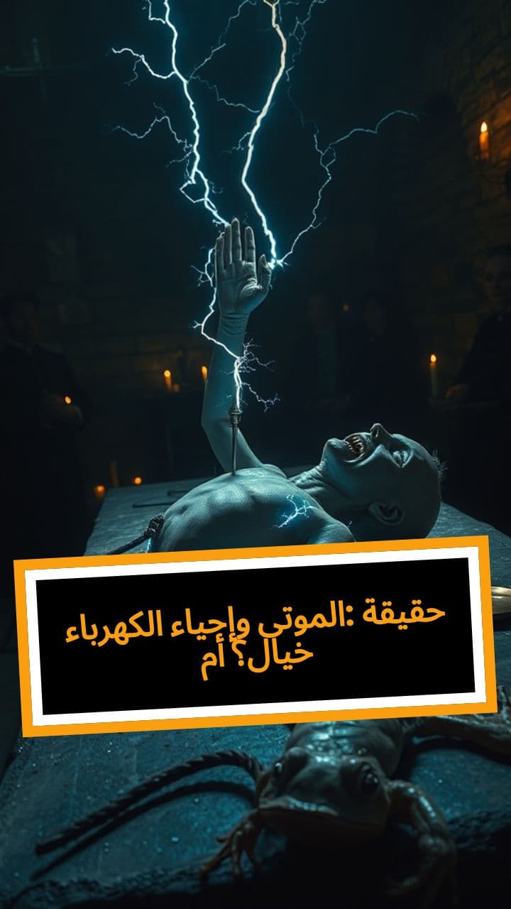 الكهرباء وإحياء الموتى: حقيقة أم خيال؟