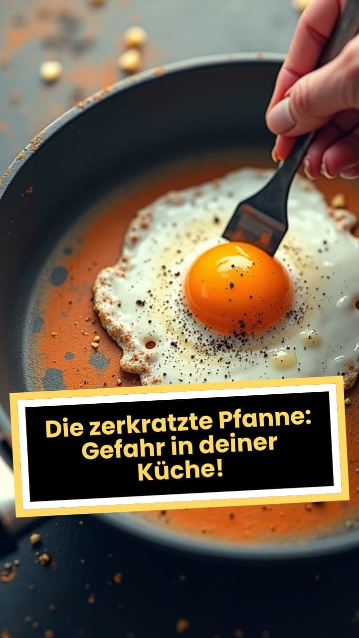 Die zerkratzte Pfanne: Gefahr in deiner Küche!
