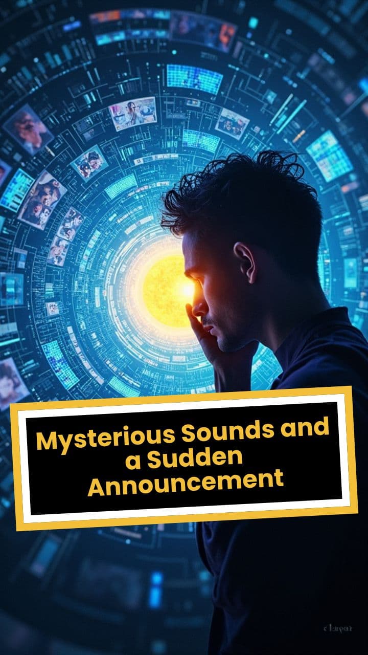 Mysterious Sounds and a Sudden Announcement