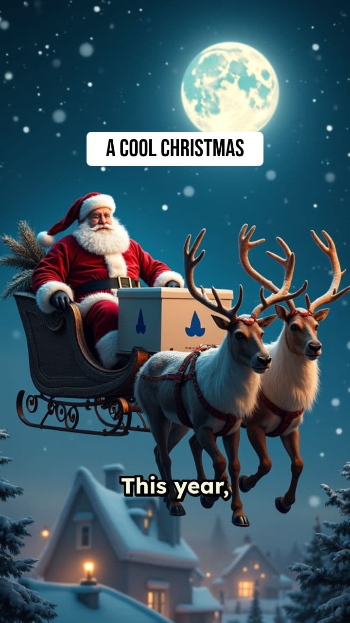 Santa's Modern Delivery