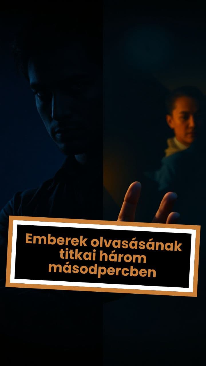 Emberek olvasásának titkai három másodpercben