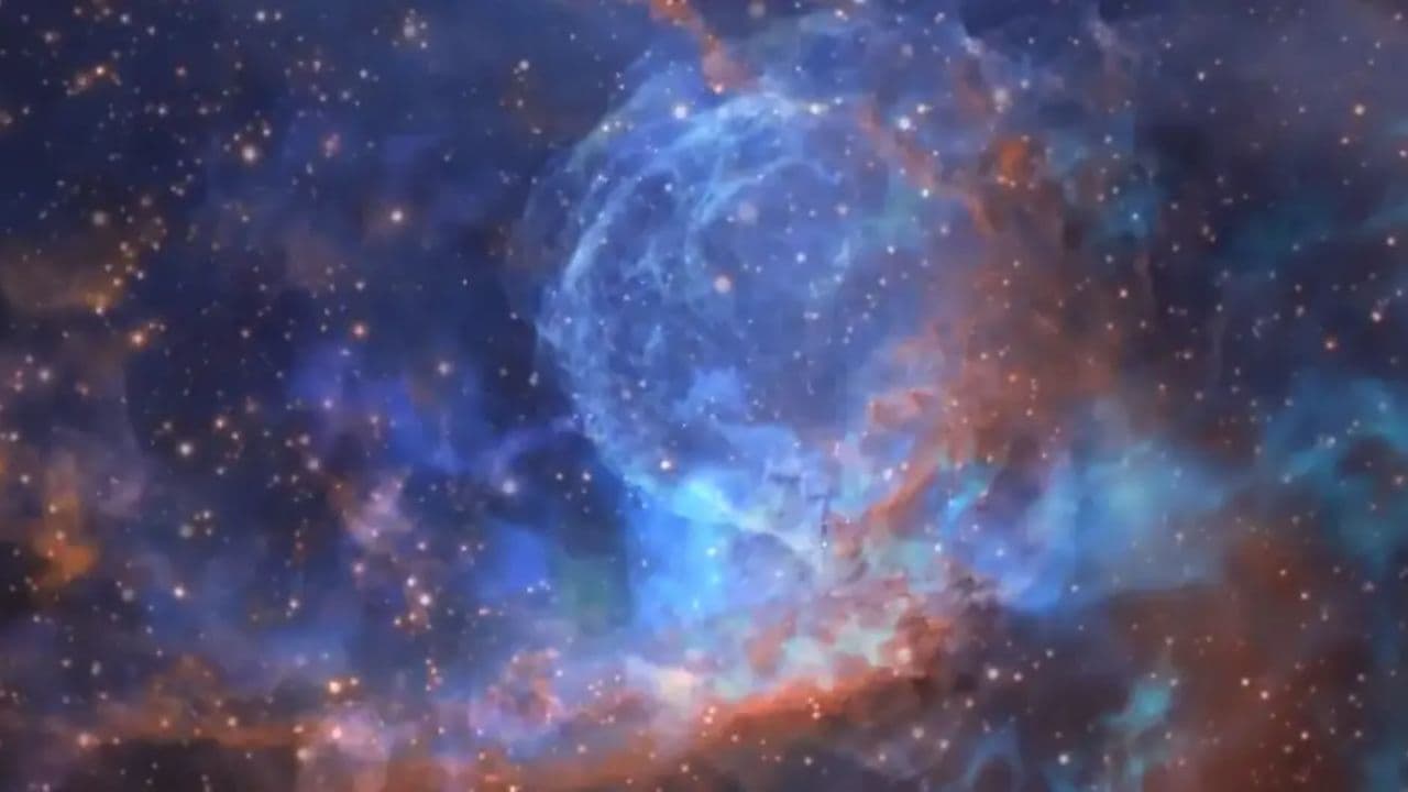 Cosmic Baroque Coastal Serenity