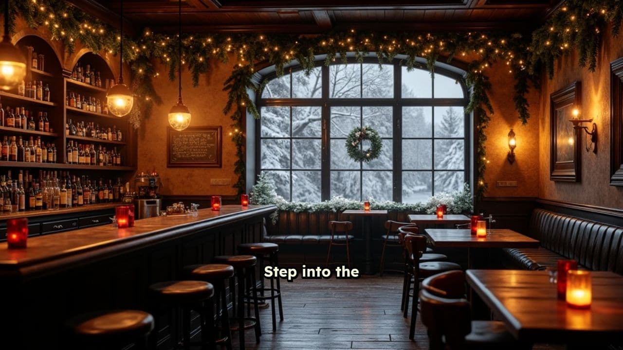 Cozy Irish Christmas Pub