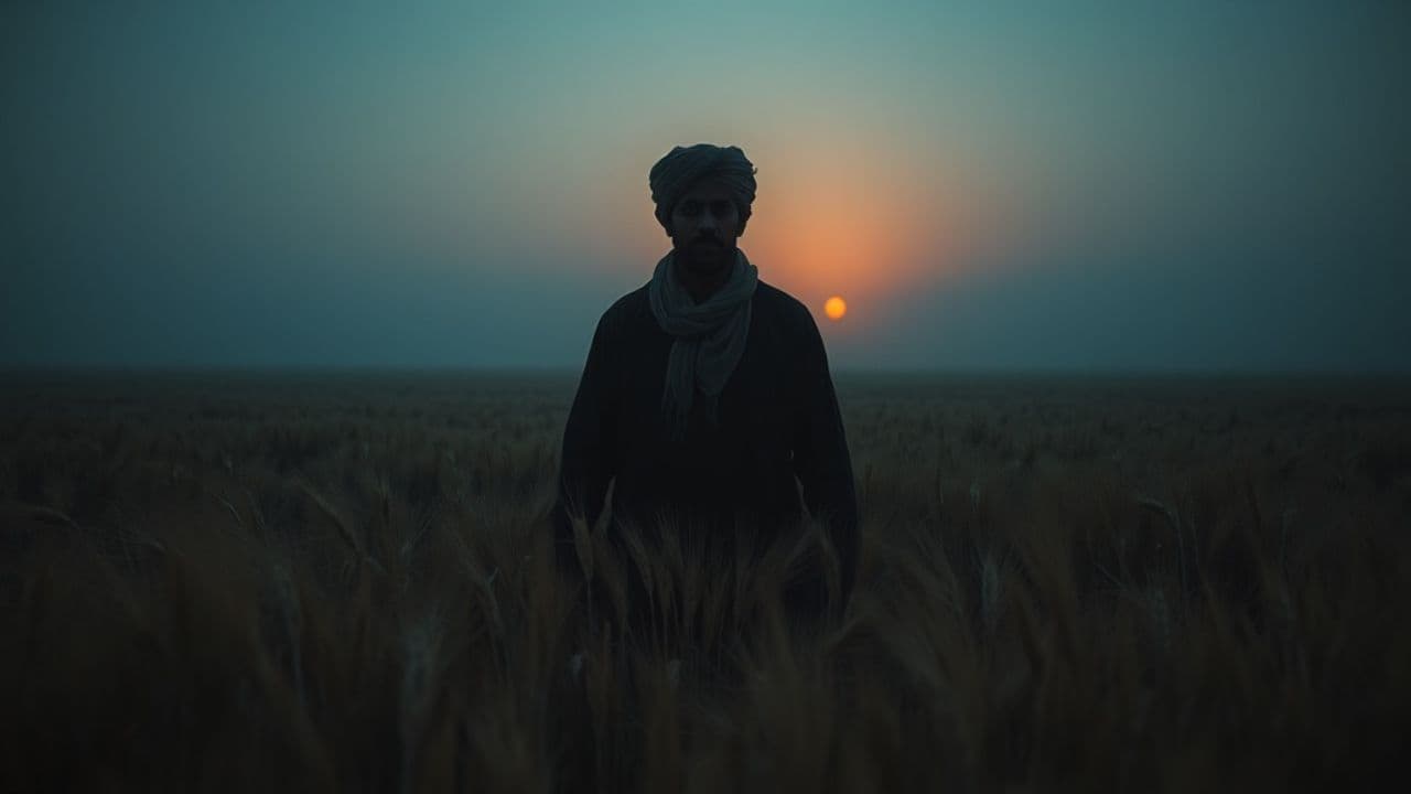 The Shadow in the Wheat Field