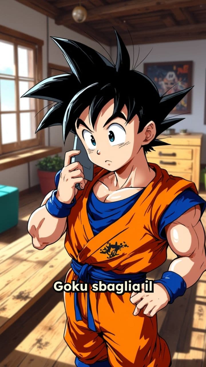 Goku chiama Rovazzi per errore