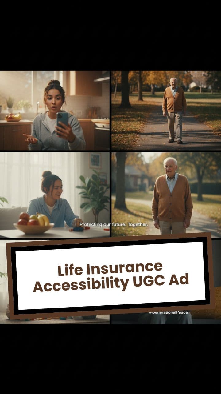 Life Insurance Accessibility UGC Ad