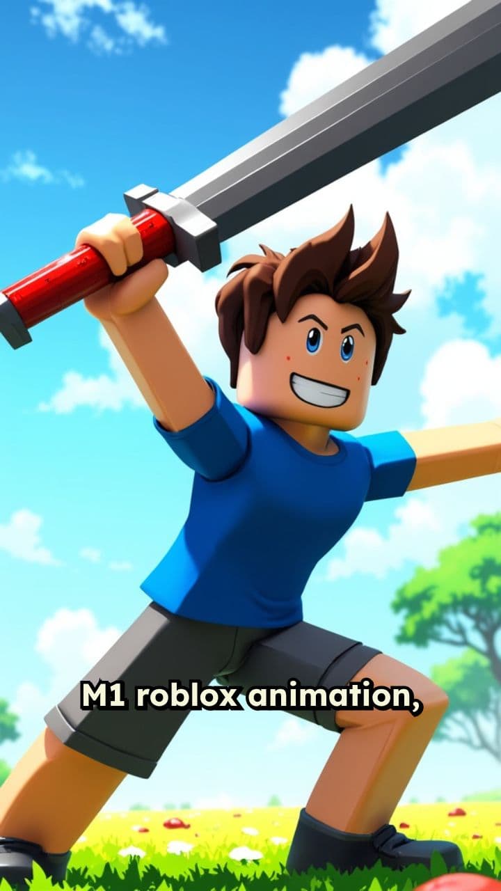 Overhand Heavy Animation in Roblox M1