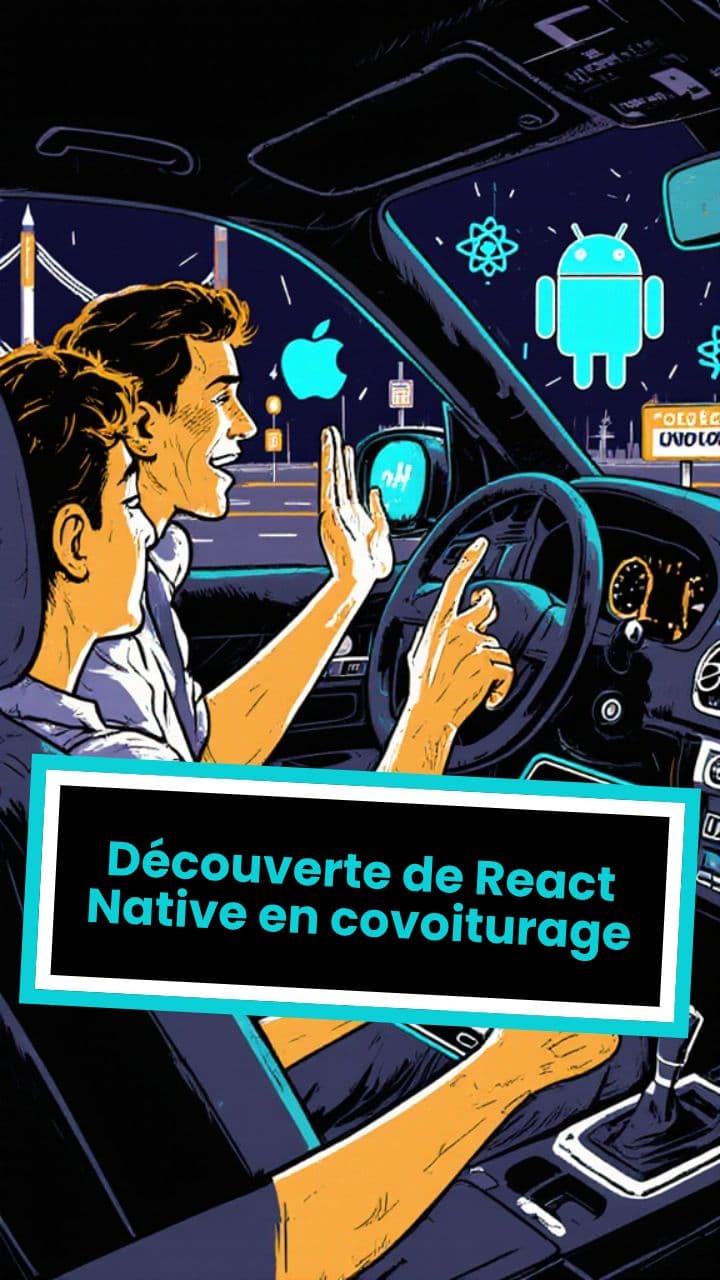Découverte de React Native en covoiturage