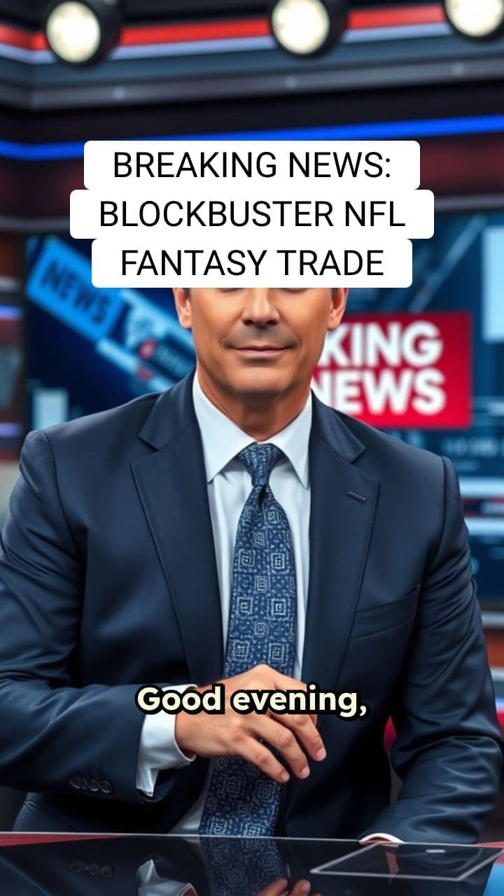 Fantasy Football Breaking News: Blockbuster Trade Alert