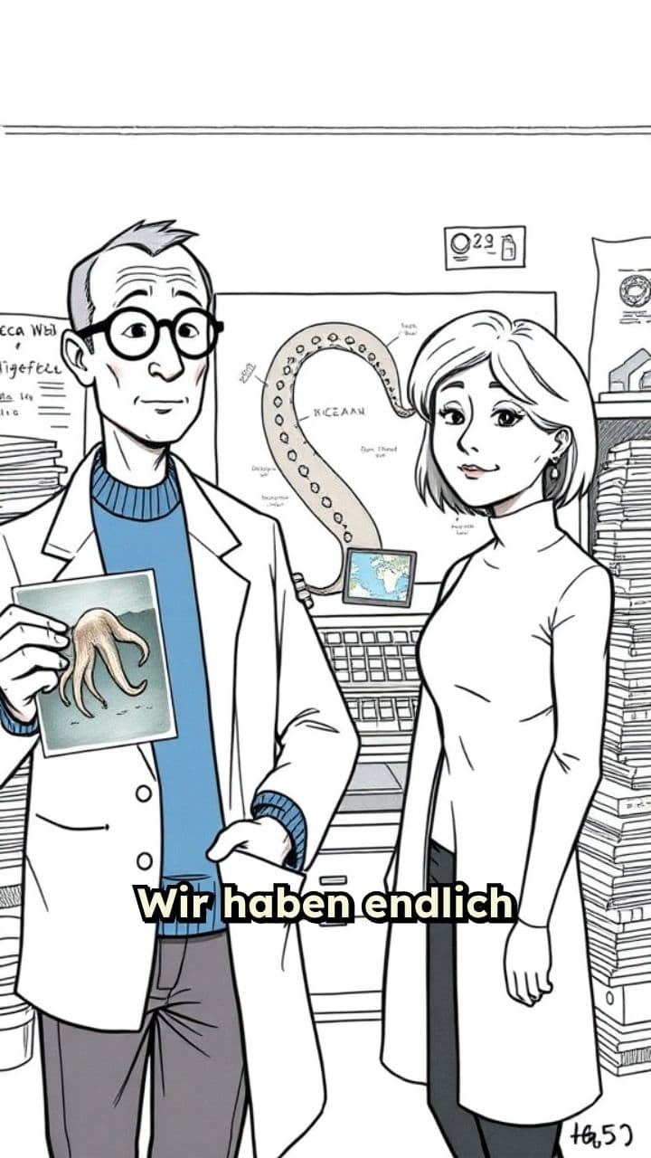 Lebender Koloss-Kalmar erstmals gefilmt