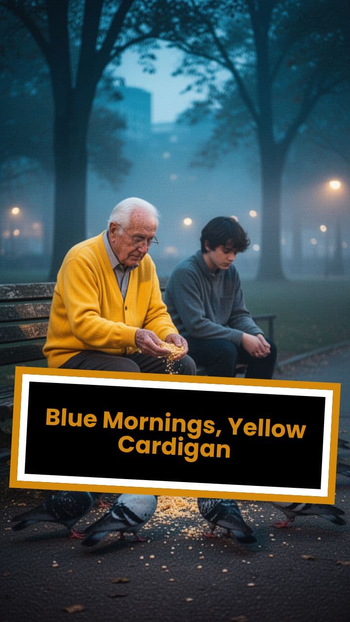 Blue Mornings, Yellow Cardigan