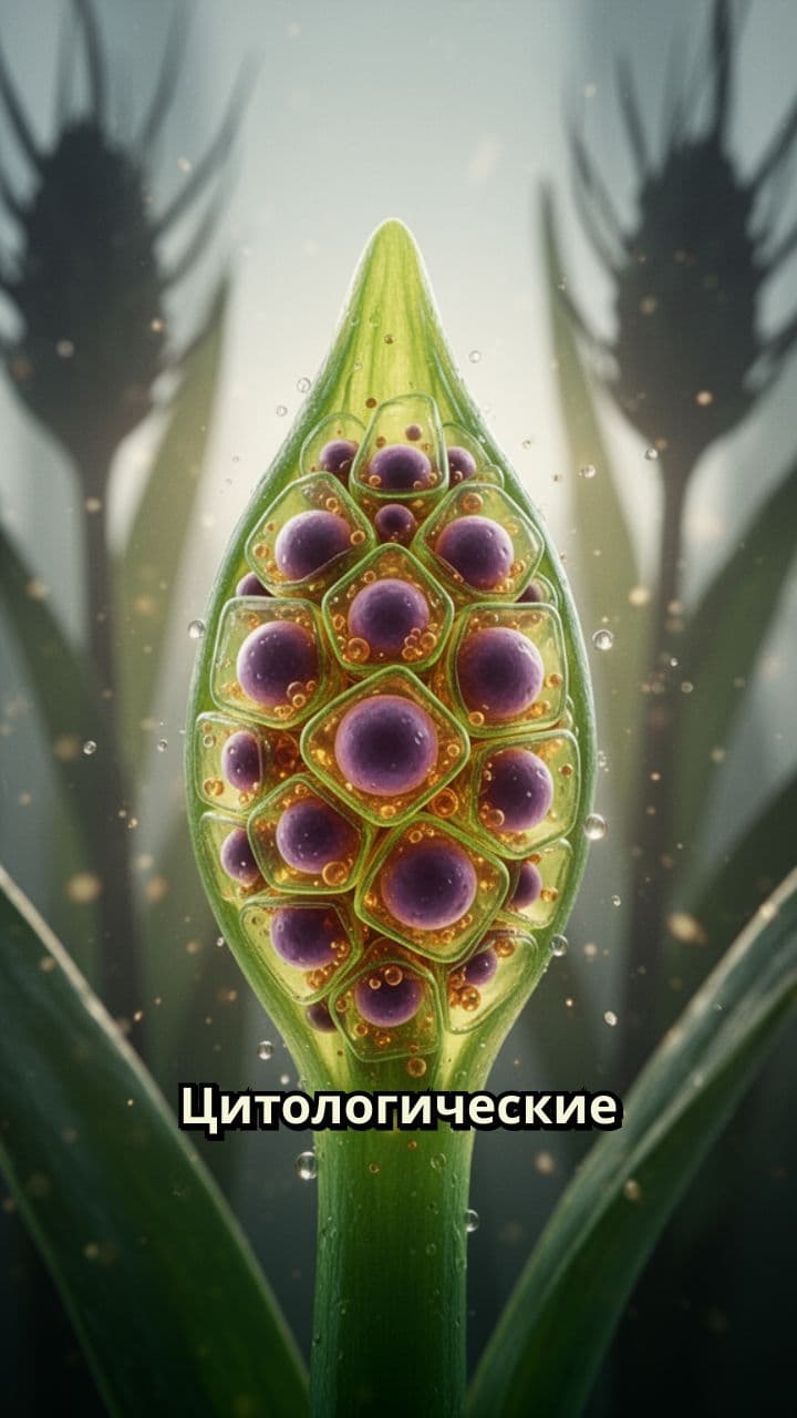 Цитологические особенности клеток меристем