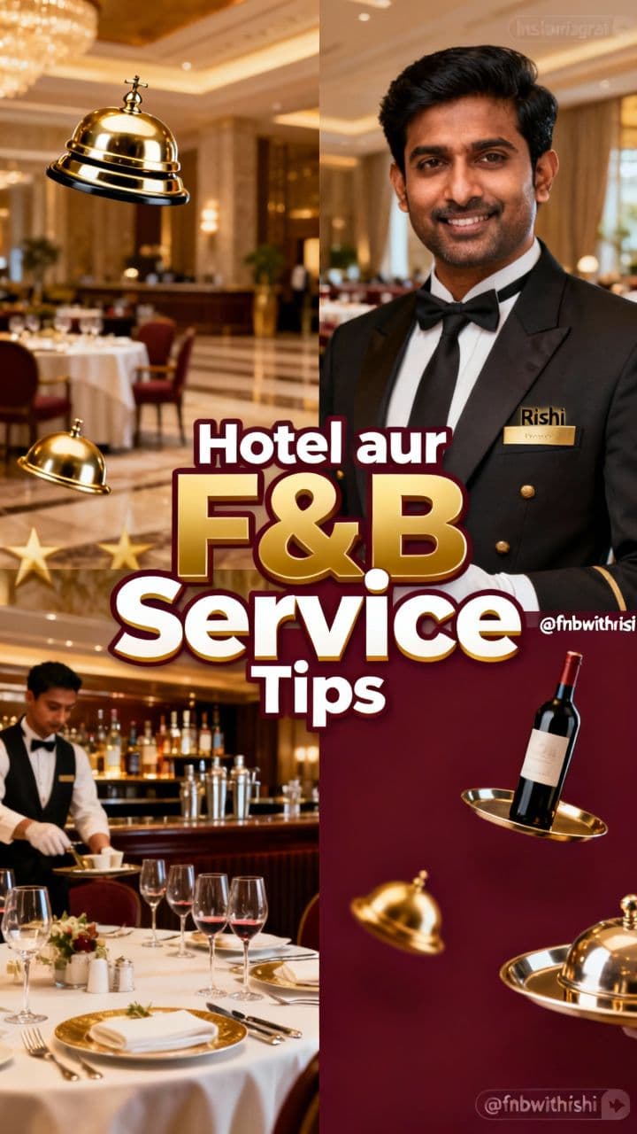 Hotel aur F&B Service Tips