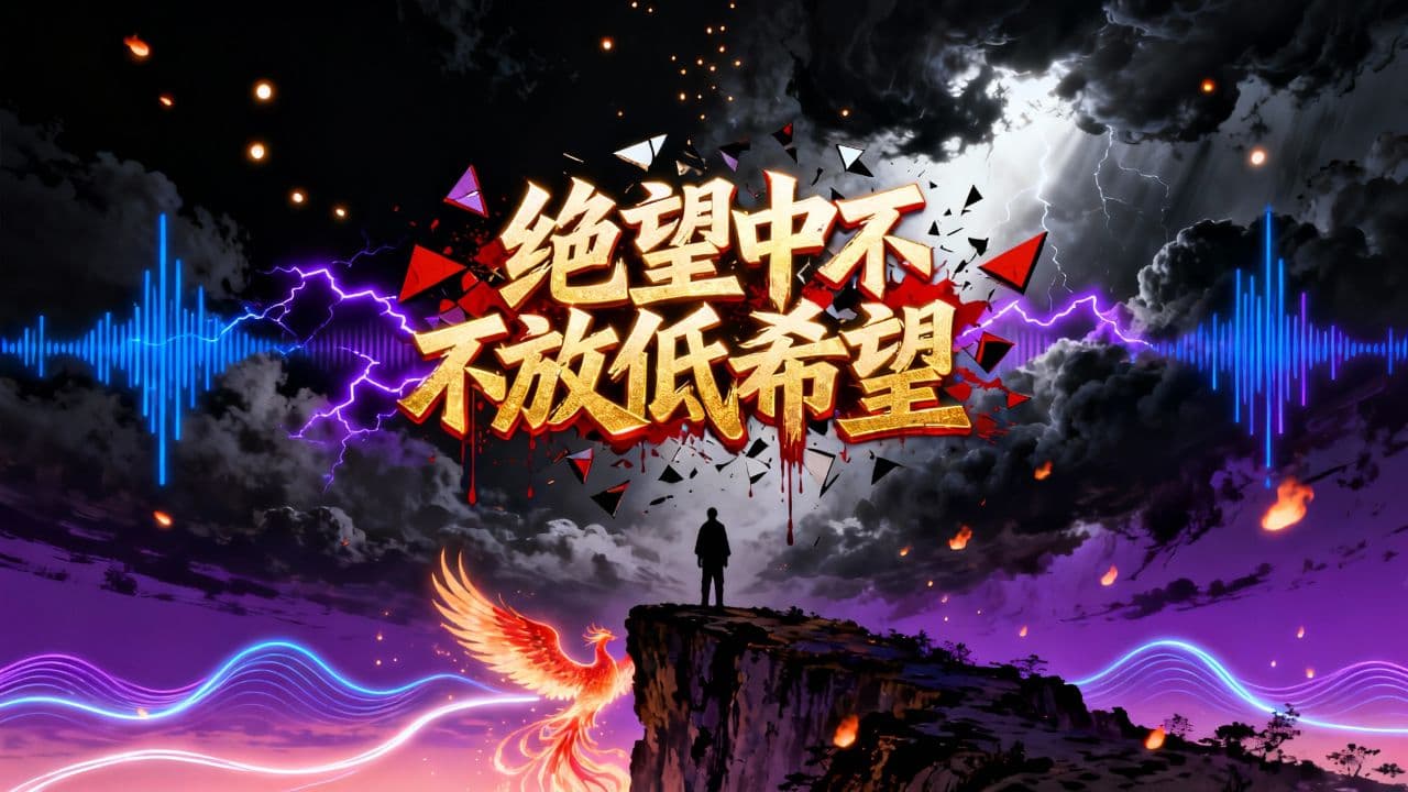 绝望中不放低希望