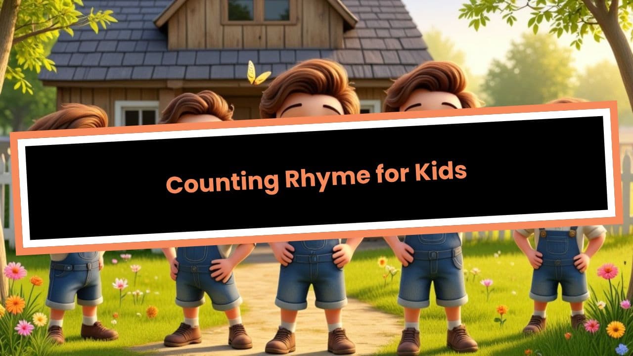 Counting Rhyme for Kids