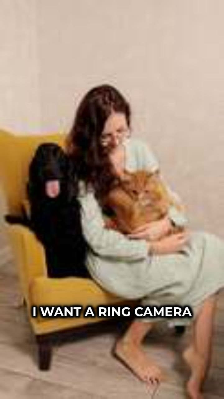 Ring Camera: Dog and Cat Lifted by Tornado