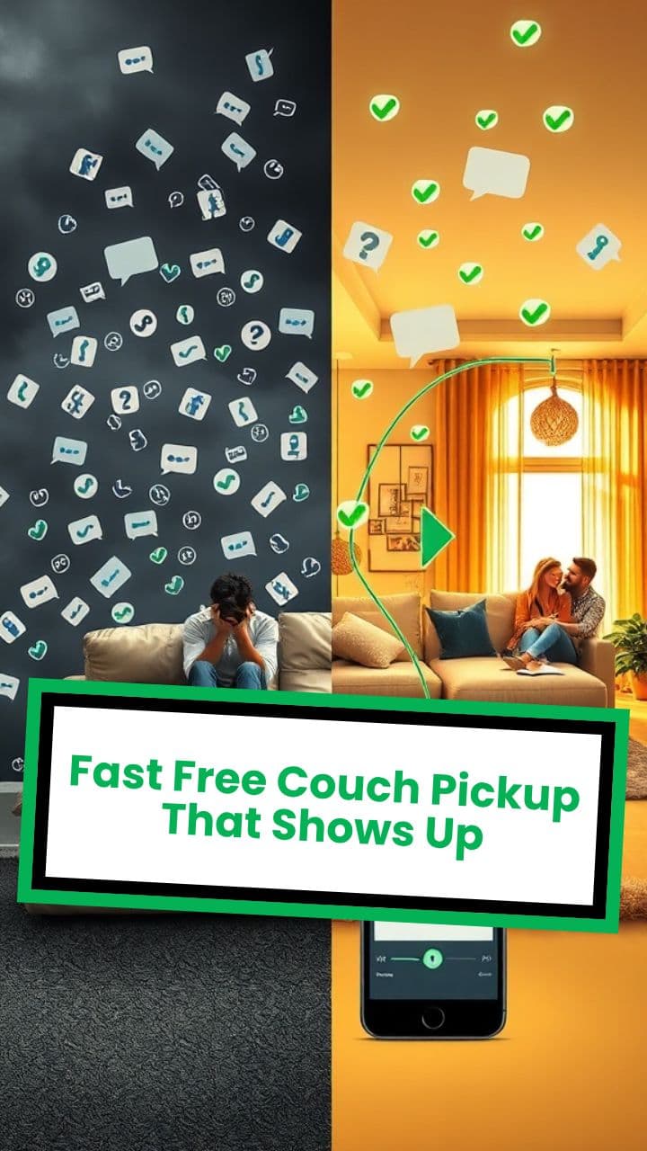 Fast Free Couch Pickup That Shows Up