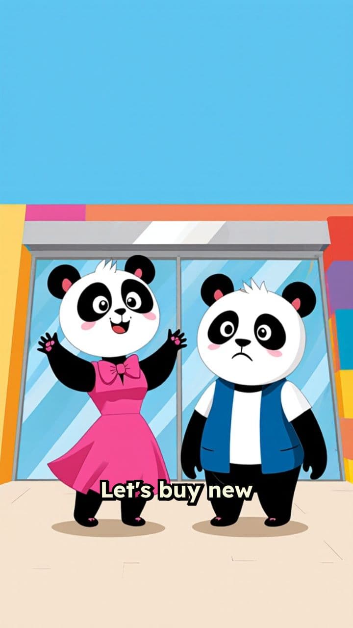 Panda Love Shopping Story