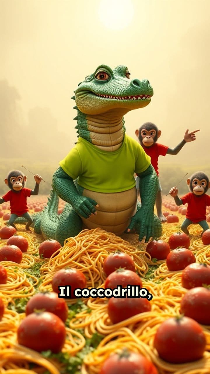 Il Coccodrillo, Lo Squalo e Le Scimmie: Un Caos Assurdo