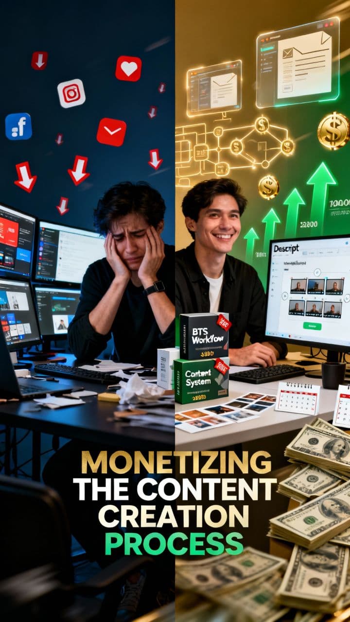 Monetizing the Content Creation Process