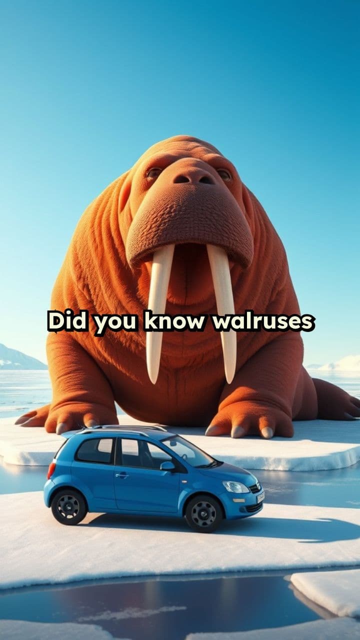 Walruses: Tusked Arctic Survivalists