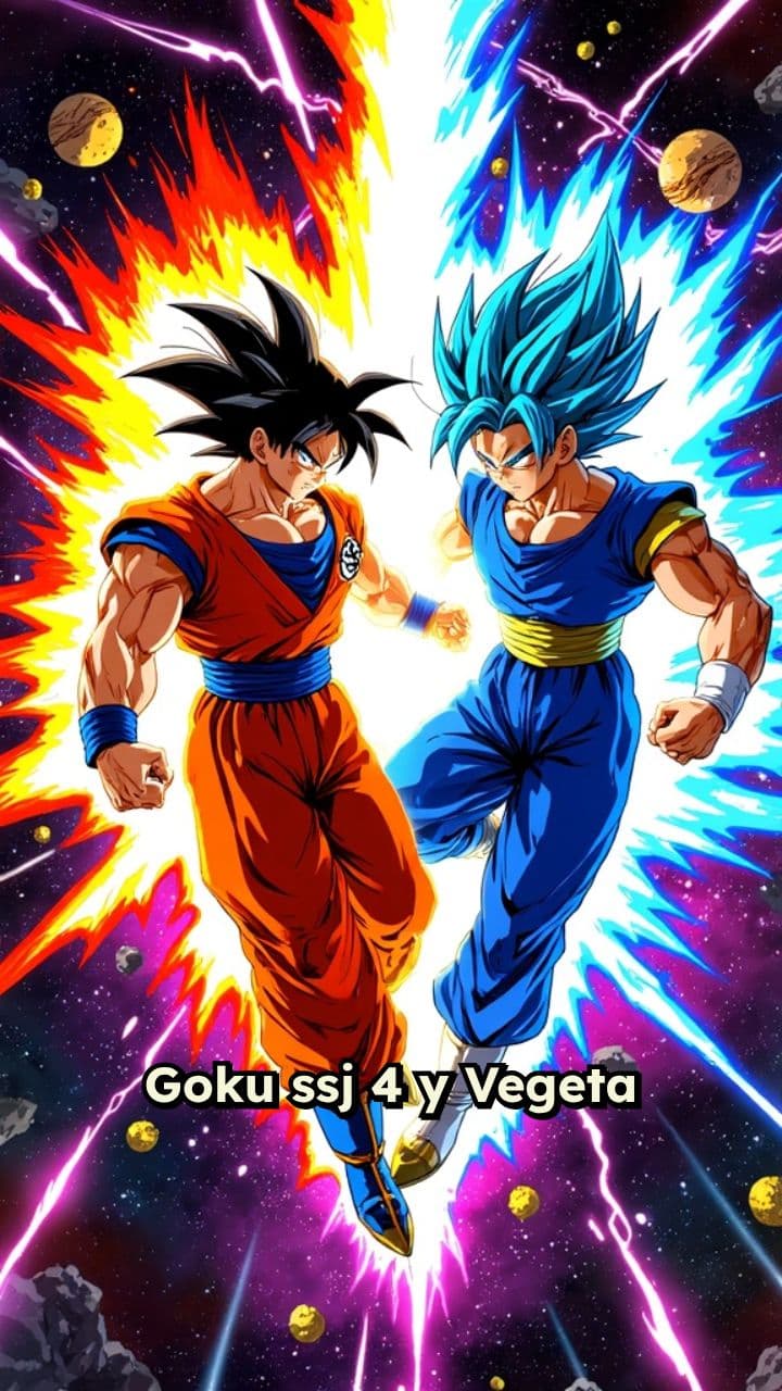 Fusión de Goku y Vegeta