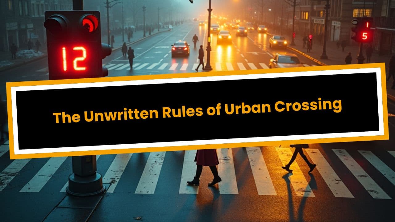 The Unwritten Rules of Urban Crossing