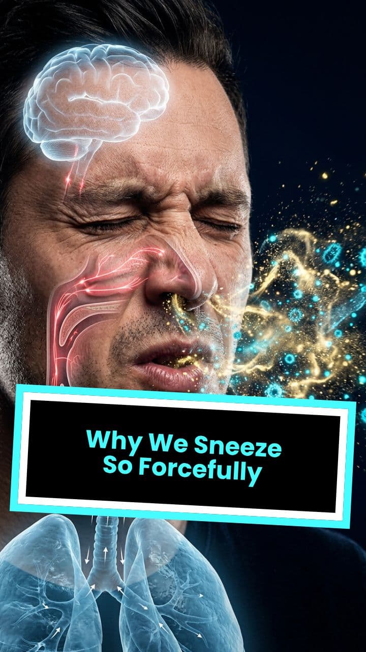 Why We Sneeze So Forcefully