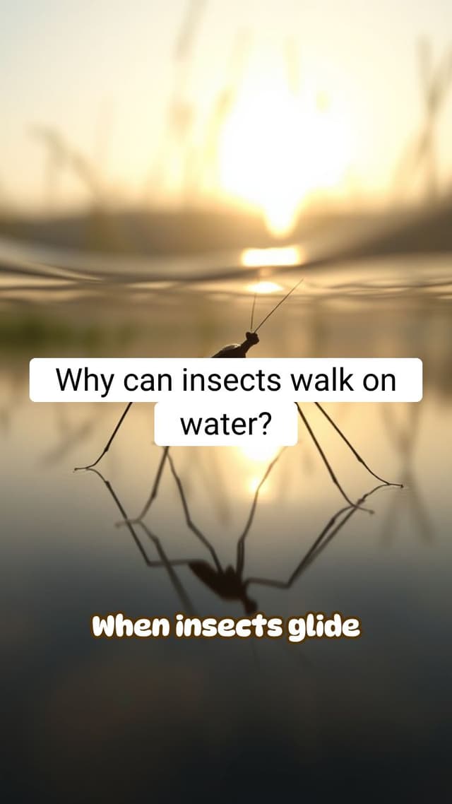 Videos IA Why Do Insects Walk On Water | Crear Videos Why Do Insects ...