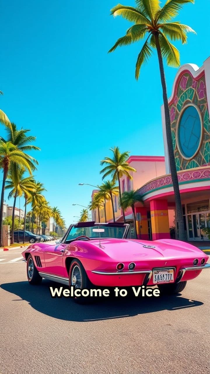 GTA 6 Vice City Cruise