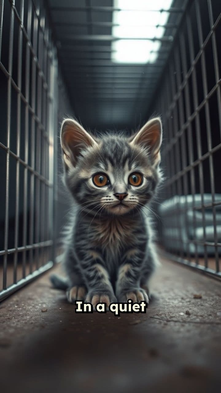 The Little Kitten Who Never Gave Up