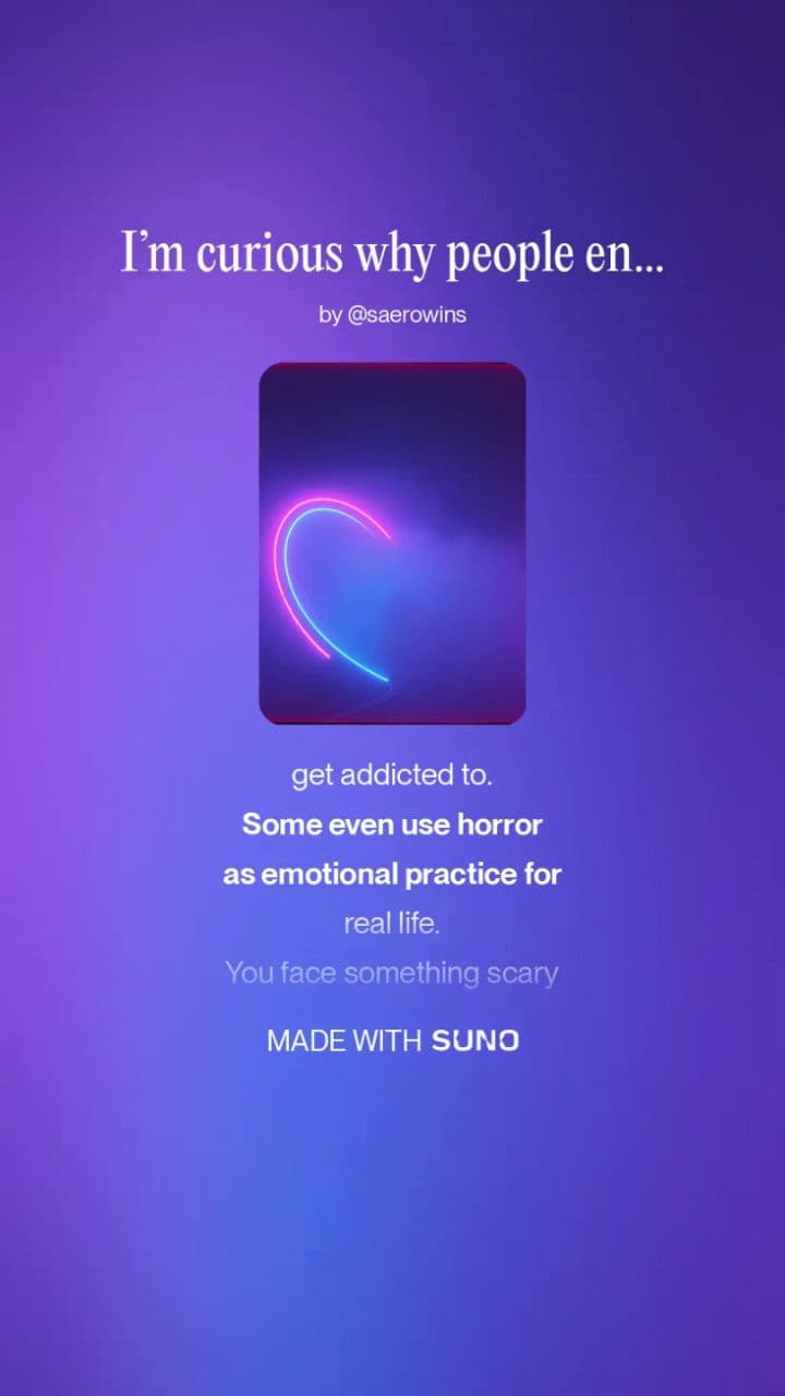 The Thrill of Controlled Fear