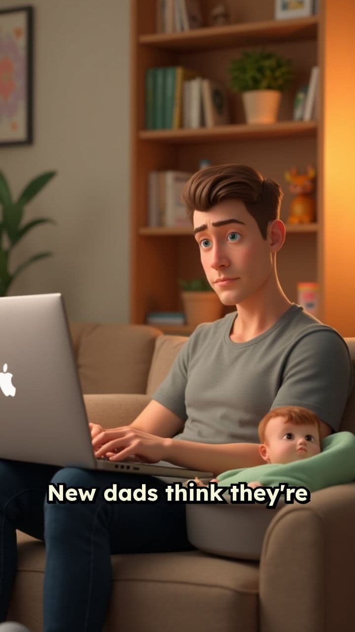 New Dad's Overzealous Parenting Tips