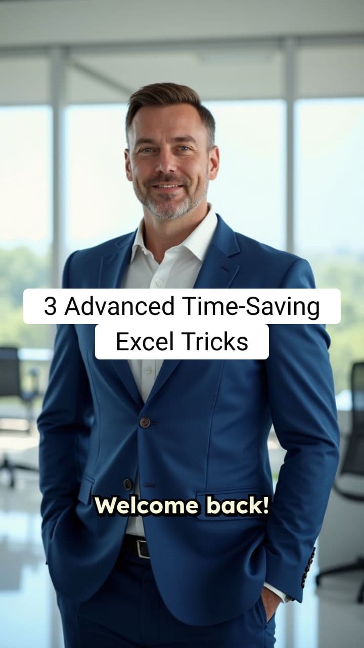 Advanced Excel Time-Saving Tricks