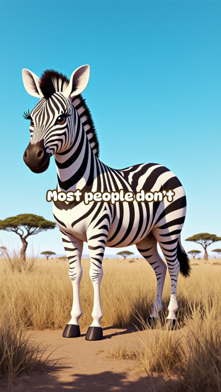 Zebras Use Stripes to Communicate Mood