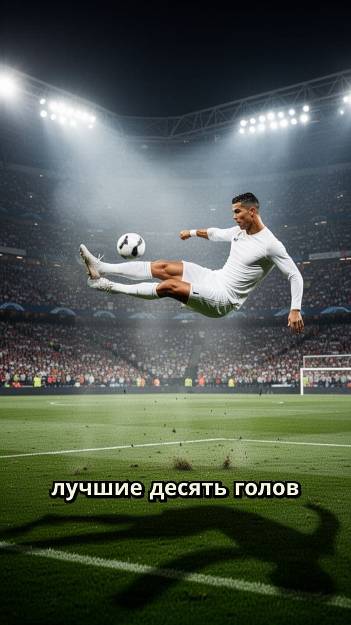 Лучшие 10 голов Криштиану Роналду