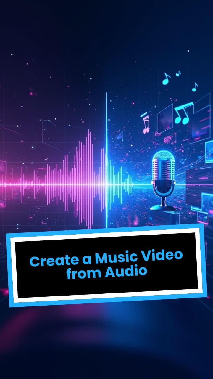 Create a Music Video from Audio