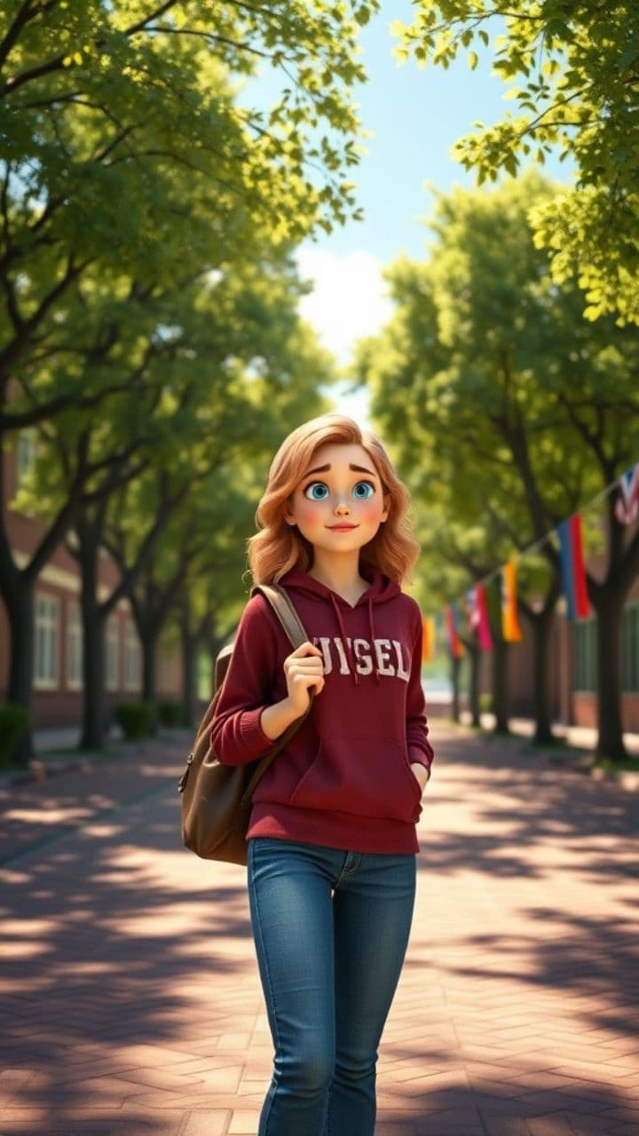 Julia, die Welt steht dir offen