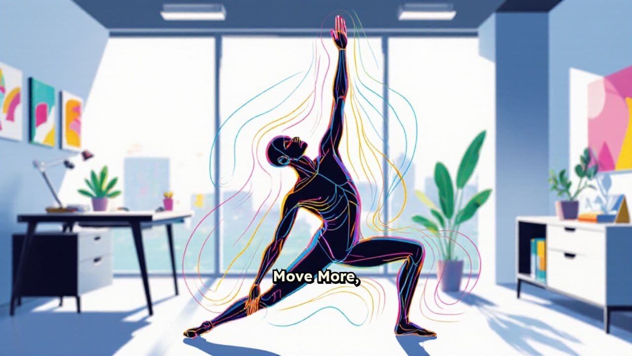 Desk Stretching for Stress Relief