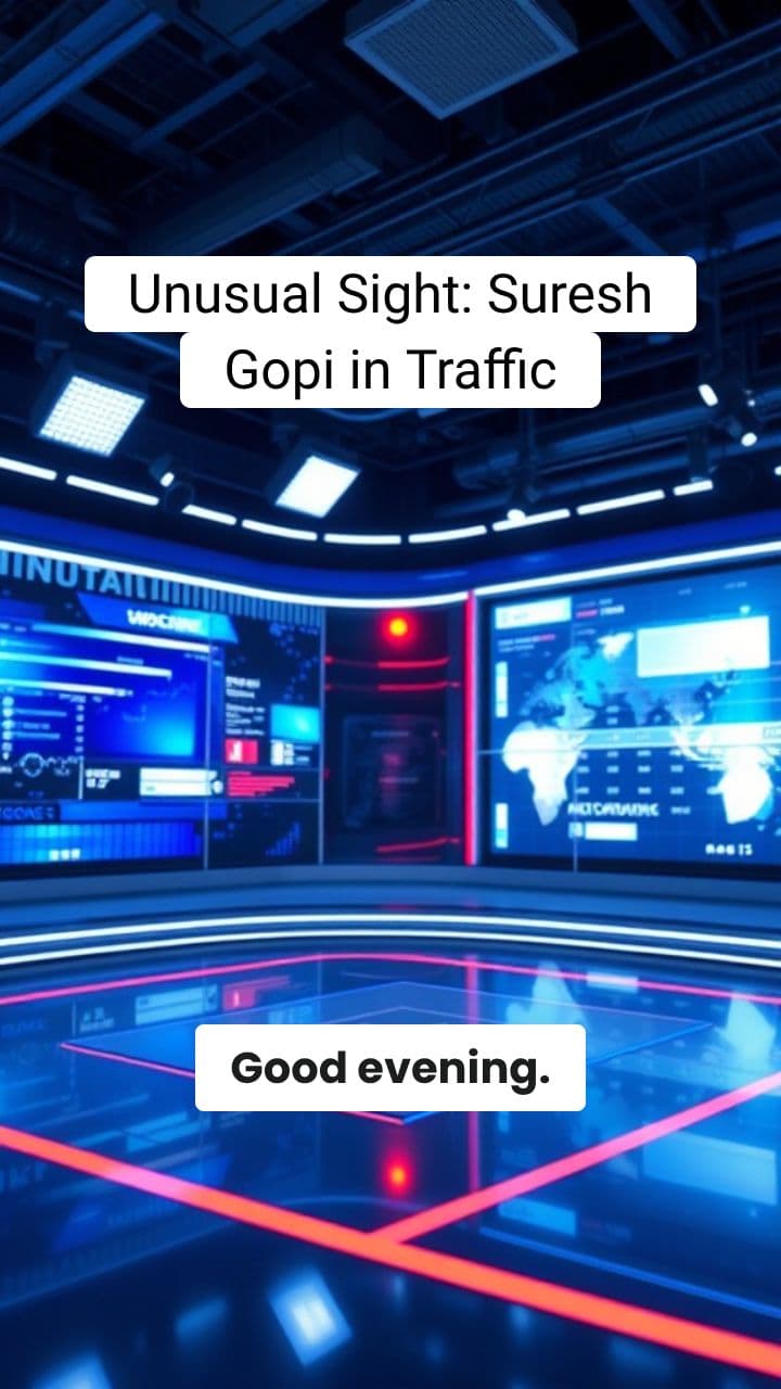 Suresh Gopi's Unusual Walk