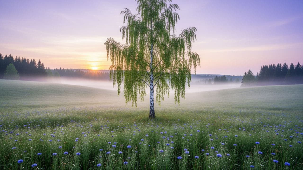 Во поле береза стояла