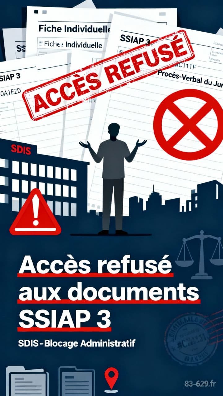 Accès refusé aux documents SSIAP 3