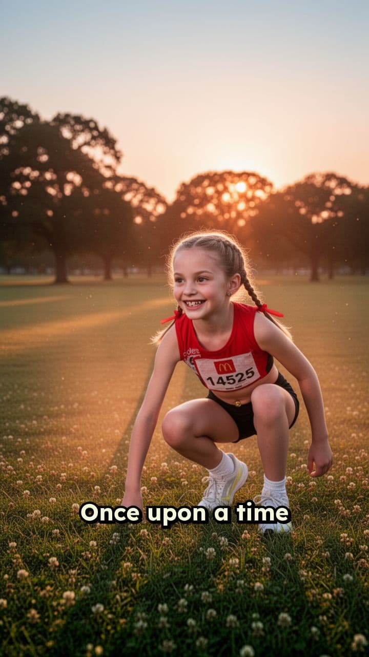 Seven-Year-Old Olympic Sprint Champion