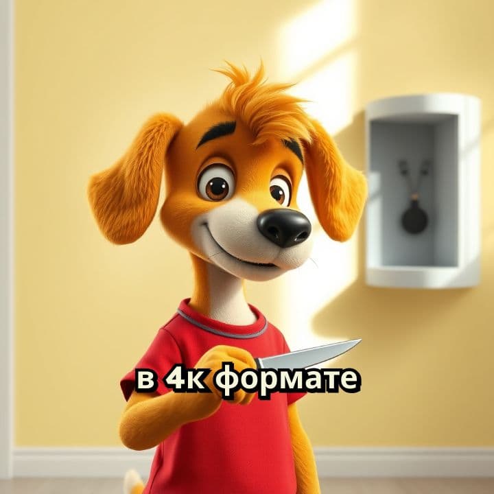 Барбоскин и игрушечный нож