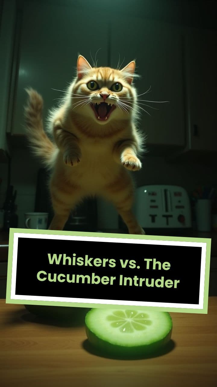 Whiskers vs. The Cucumber Intruder