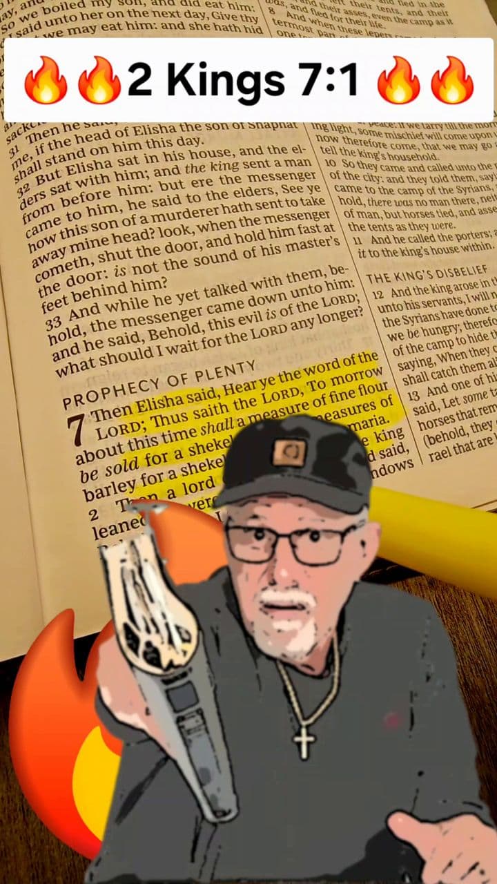 Elisha’s Prophecy of Plenty